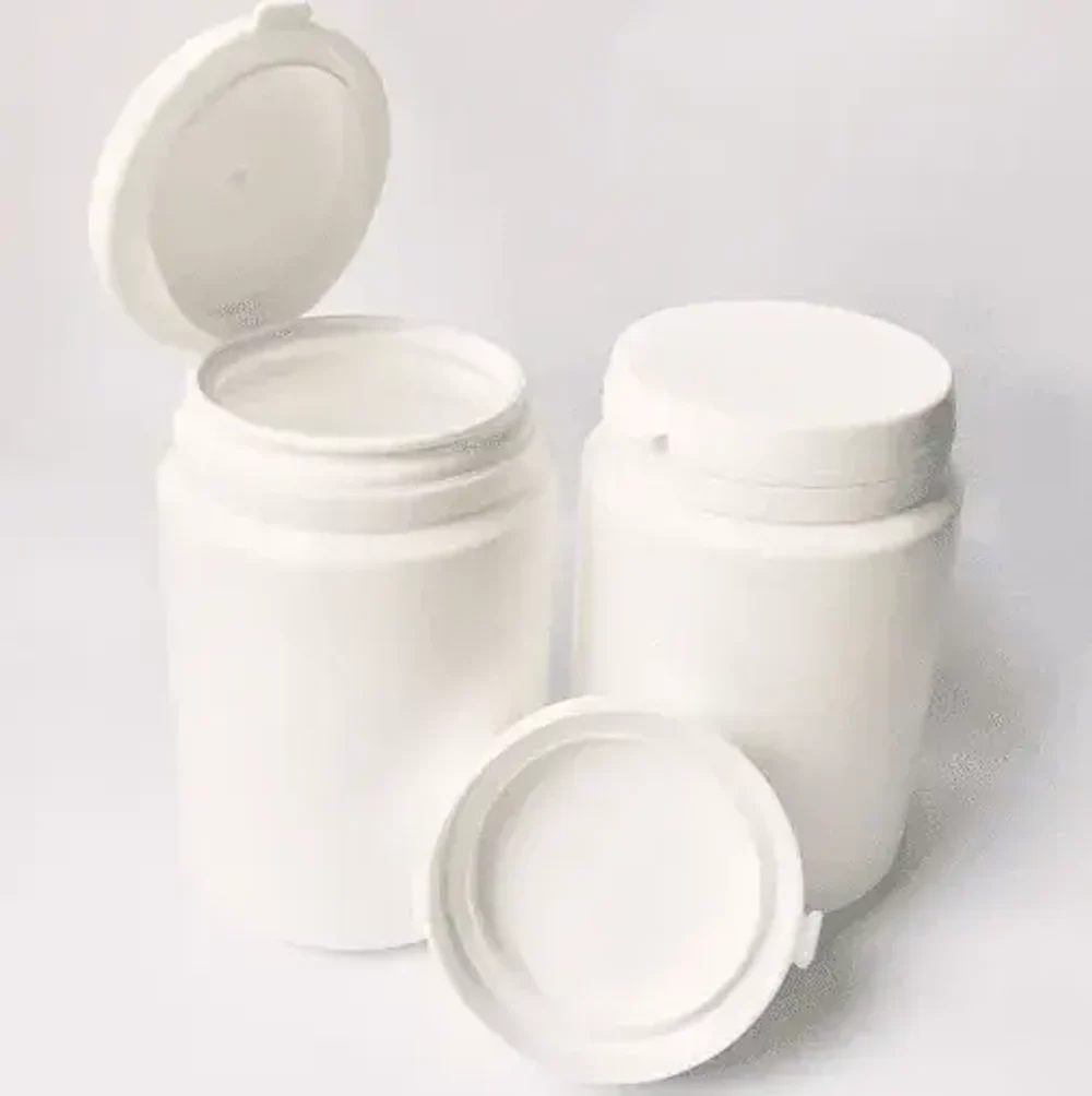 Банка HDPE 250мл. + крышка с контролем первого вскрытия